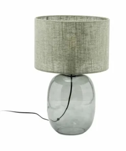 Ponadczasowa lampka stołowa z abażurem TK 5989 MELODY GRAPHITE | Kaja*Sklep Kaja Sale