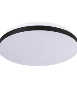 Ponadczasowa, okrągła lampa sufitowa LED LP-335/1C S 4BK – BABILON*Sklep Kaja Fashion