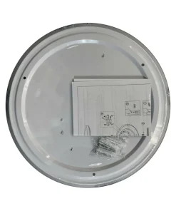 Ponadczasowa, okrągła lampa sufitowa LED LP-335/1C S 4BK – BABILON*Sklep Kaja Fashion