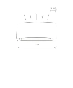 Ponadczasowa, podłużna lampa elewacyjna 3408 BRICK | Kaja Oświetlenie*Sklep Kaja Outlet