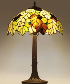 Ponadczasowa, witrażowa lampka stołowa K-G161420 FARINA | Kaja*Sklep Kaja Clearance