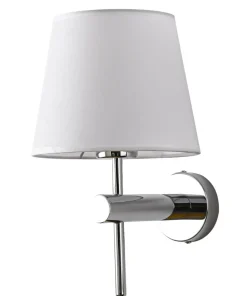 Ponadczasowy kinkiet z abażurem LP-1133/1W CH TIVOLI | Kaja*Sklep Kaja Shop