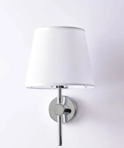Ponadczasowy kinkiet z abażurem LP-1133/1W CH TIVOLI | Kaja*Sklep Kaja Shop