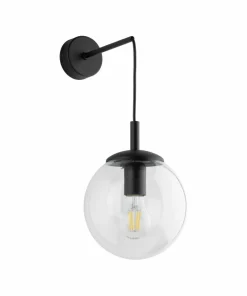Ponadczasowy kinkiet z kloszem TK 5387 ESME TRANSPARENT | Kaja*Sklep Kaja Flash Sale