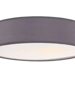 Outlet Sklep Kaja Ponadczasowy, szary plafon ⌀40cm LP-81008/3C GRY ALTO | Kaja