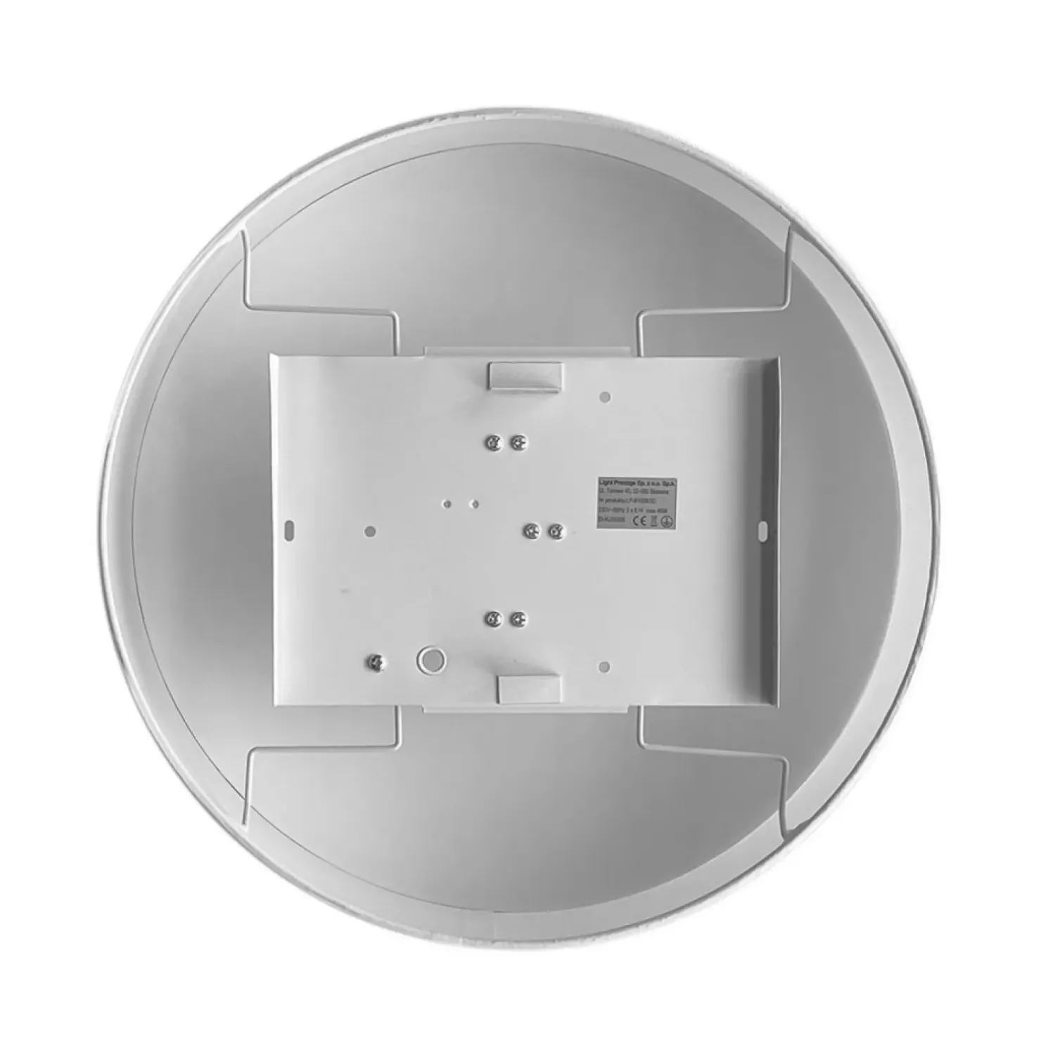 Outlet Sklep Kaja Ponadczasowy, szary plafon ⌀40cm LP-81008/3C GRY ALTO | Kaja