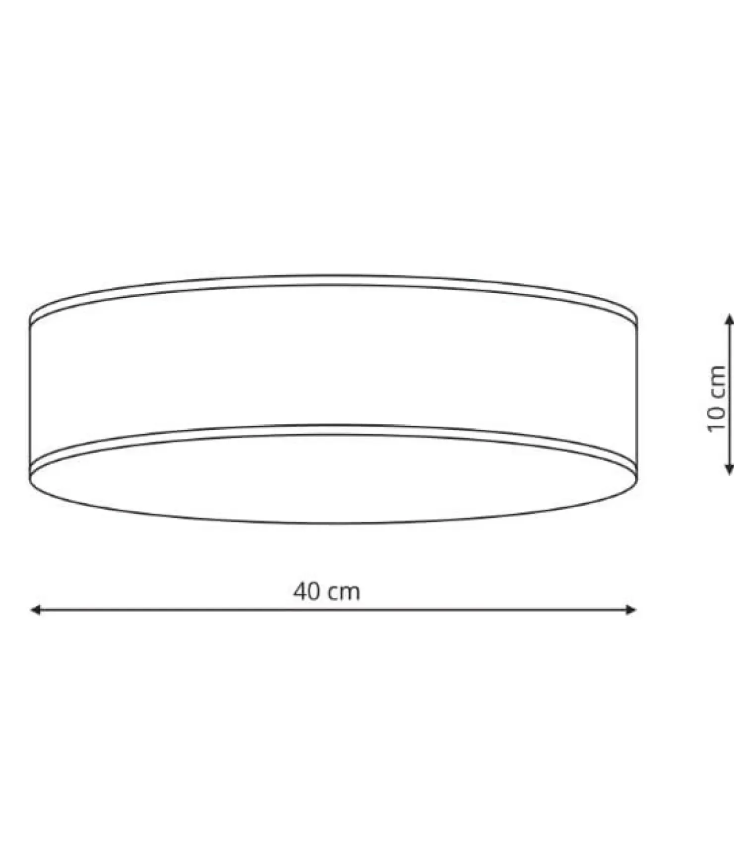 Outlet Sklep Kaja Ponadczasowy, szary plafon ⌀40cm LP-81008/3C GRY ALTO | Kaja