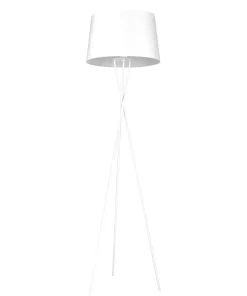 Ponadczasowy trójnóg lampa podłogowa K-4363 REMI WHITE | Kaja*Sklep Kaja Cheap