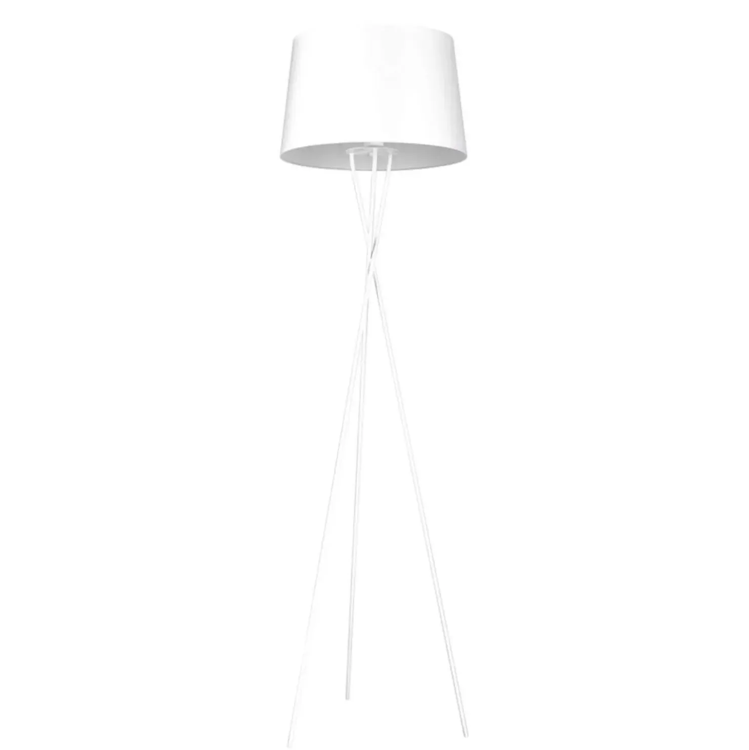 Ponadczasowy trójnóg lampa podłogowa K-4363 REMI WHITE | Kaja*Sklep Kaja Cheap