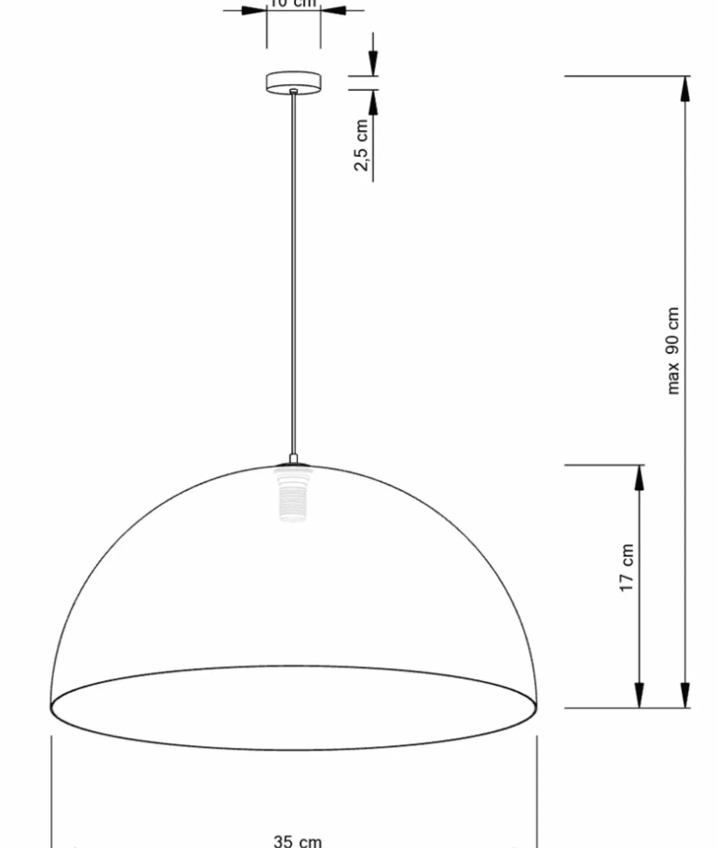 Flash Sale Sklep Kaja Ponadczasowy żyrandol do sypialni SIG 30146 z serii SFERA 35 B/MIEDŹ