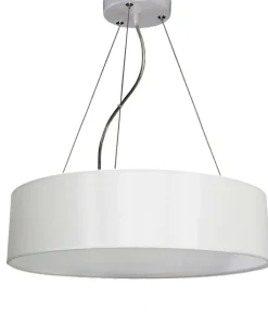 Cheap Sklep Kaja Ponadczasowy żyrandol z abażurem LP-8144/1P WH DELOS | Kaja