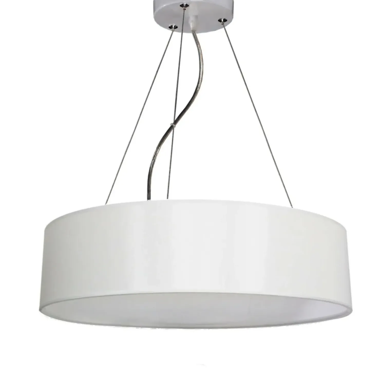 Cheap Sklep Kaja Ponadczasowy żyrandol z abażurem LP-8144/1P WH DELOS | Kaja