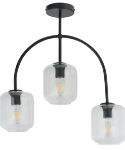 Cheap Sklep Kaja Potrójna, czarna lampa sufitowa do sypialni SIG 32245 z serii SHINE
