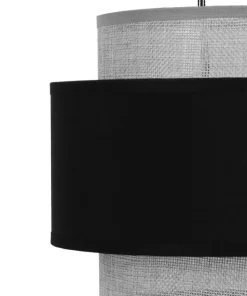 Potrójna, czarno-szara lampa wisząca, regulowana K-5172 z serii ETELA*Sklep Kaja Flash Sale