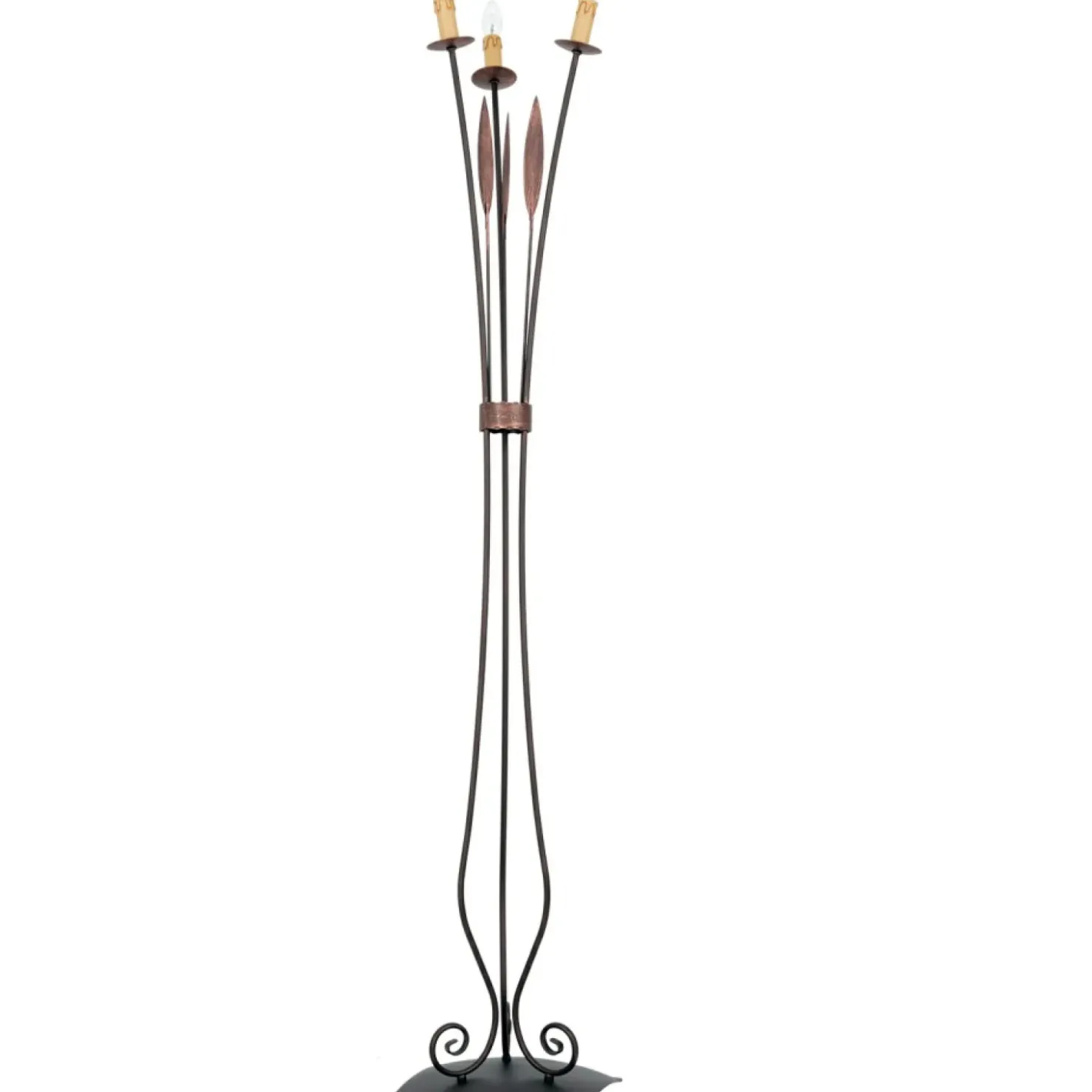 Potrójna lampa podłogowa w stylu pałacowym LX 744 LOARA | Kaja*Sklep Kaja Best Sale