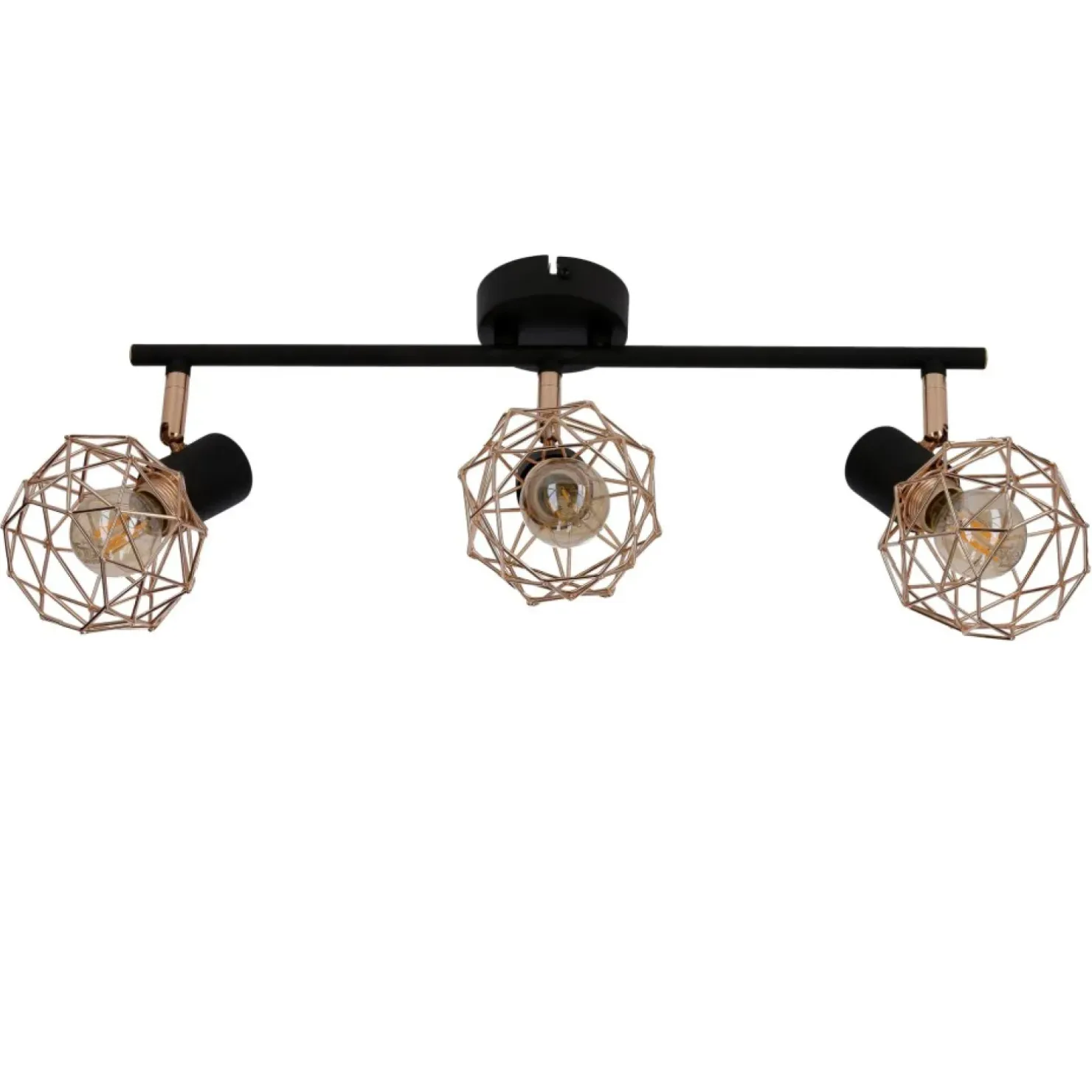 Flash Sale Sklep Kaja Potrójna lampa sufitowa, druciane reflektory 93-22219 z serii ACROBAT | Kaja Ośw