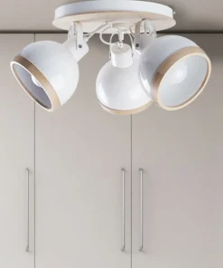Online Sklep Kaja Potrójna lampa sufitowa, ruchome głowice MLP8652 z serii OVAL | Kaja Oświetlenie