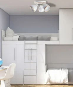 Online Sklep Kaja Potrójna lampa sufitowa, ruchome głowice MLP8652 z serii OVAL | Kaja Oświetlenie