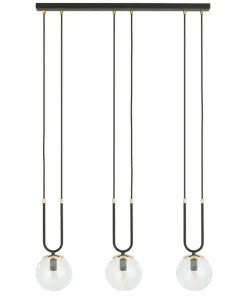 Shop Sklep Kaja Potrójna lampa wisząca do oświetlenia stołu 1114/3 GLAM | Kaja