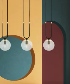 Shop Sklep Kaja Potrójna lampa wisząca do oświetlenia stołu 1114/3 GLAM | Kaja