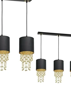 Potrójna lampa wisząca do salonu z abażurem MLP64400 z serii ALMERIA | Kaja Oświ*Sklep Kaja Flash Sale