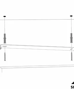 Sale Sklep Kaja Potrójna lampa wisząca na listwie, nad stół SIG 33455 FOBIA CZ/ZŁ
