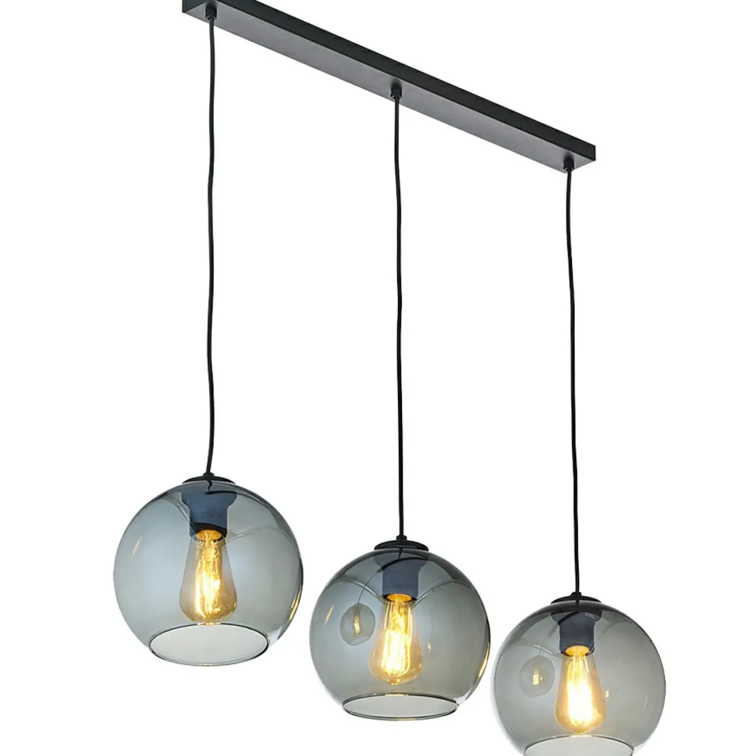 Best Sale Sklep Kaja Potrójna lampa wisząca na listwie, do jadalni TK 2818 z serii CUBUS