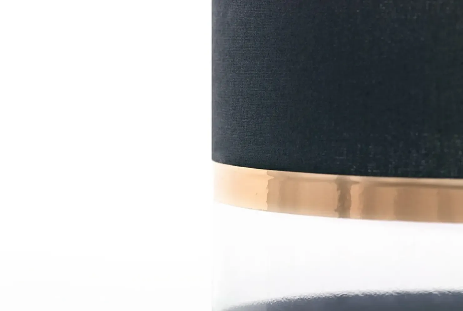Potrójna lampa wisząca, w kolorze czerni i złota K-5202 z serii NICEA*Sklep Kaja Discount