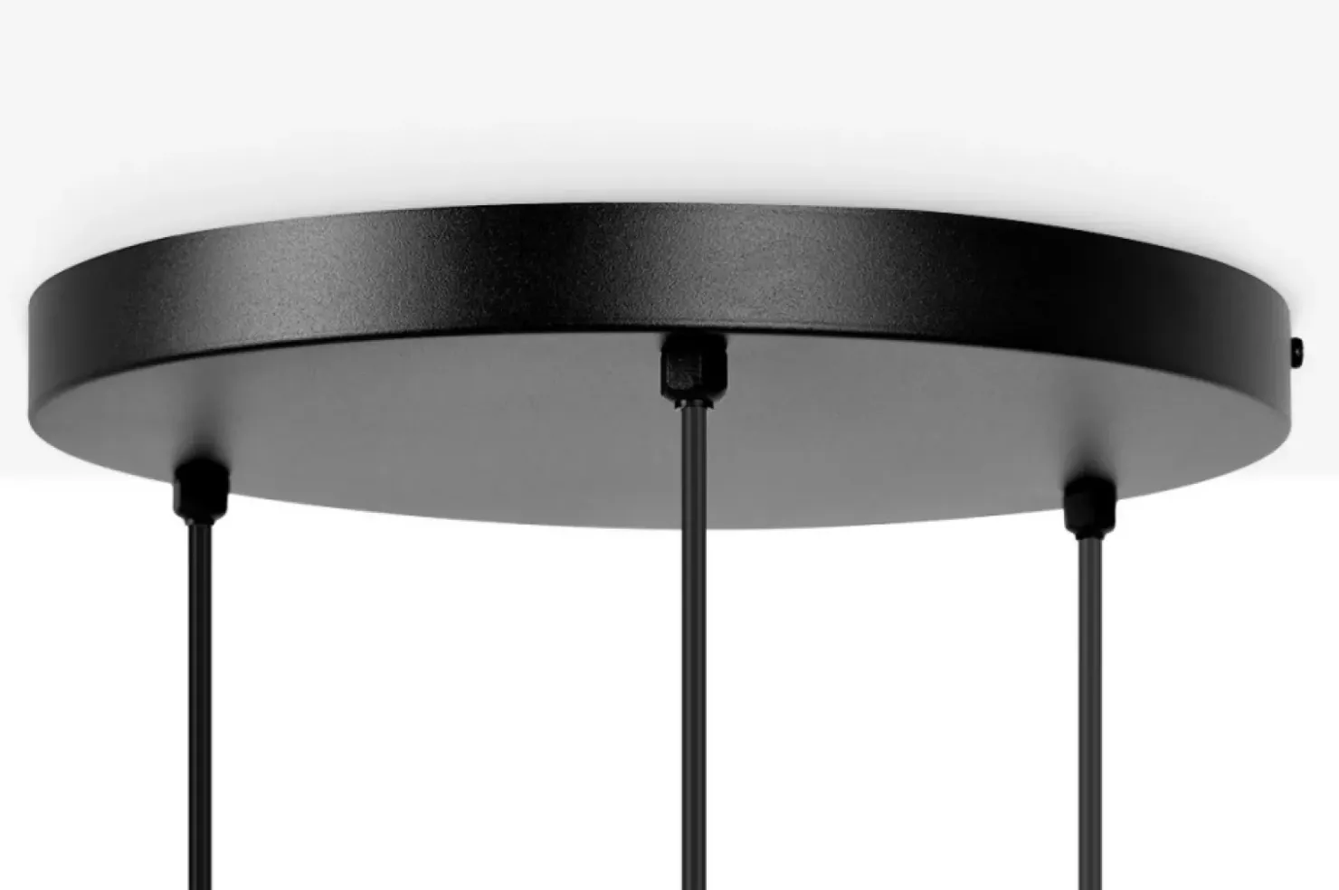 Potrójna lampa wisząca, w kolorze czerni i złota K-5202 z serii NICEA*Sklep Kaja Discount