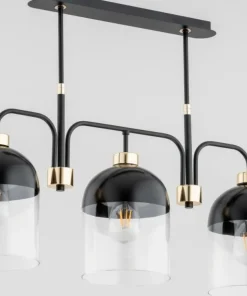 Shop Sklep Kaja Potrójna lampa wisząca z designerskimi kloszami AL 63001 | Kaja