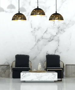 Sale Sklep Kaja Potrójna lampa wisząca ze stylowymi kloszami ML6136 z serii LISA | Kaja Oświetle czarny