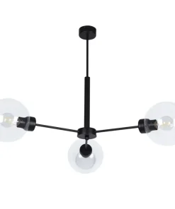 Clearance Sklep Kaja Potrójna lampa z przezroczystymi kloszami K-4856 LAMBERT | Kaja