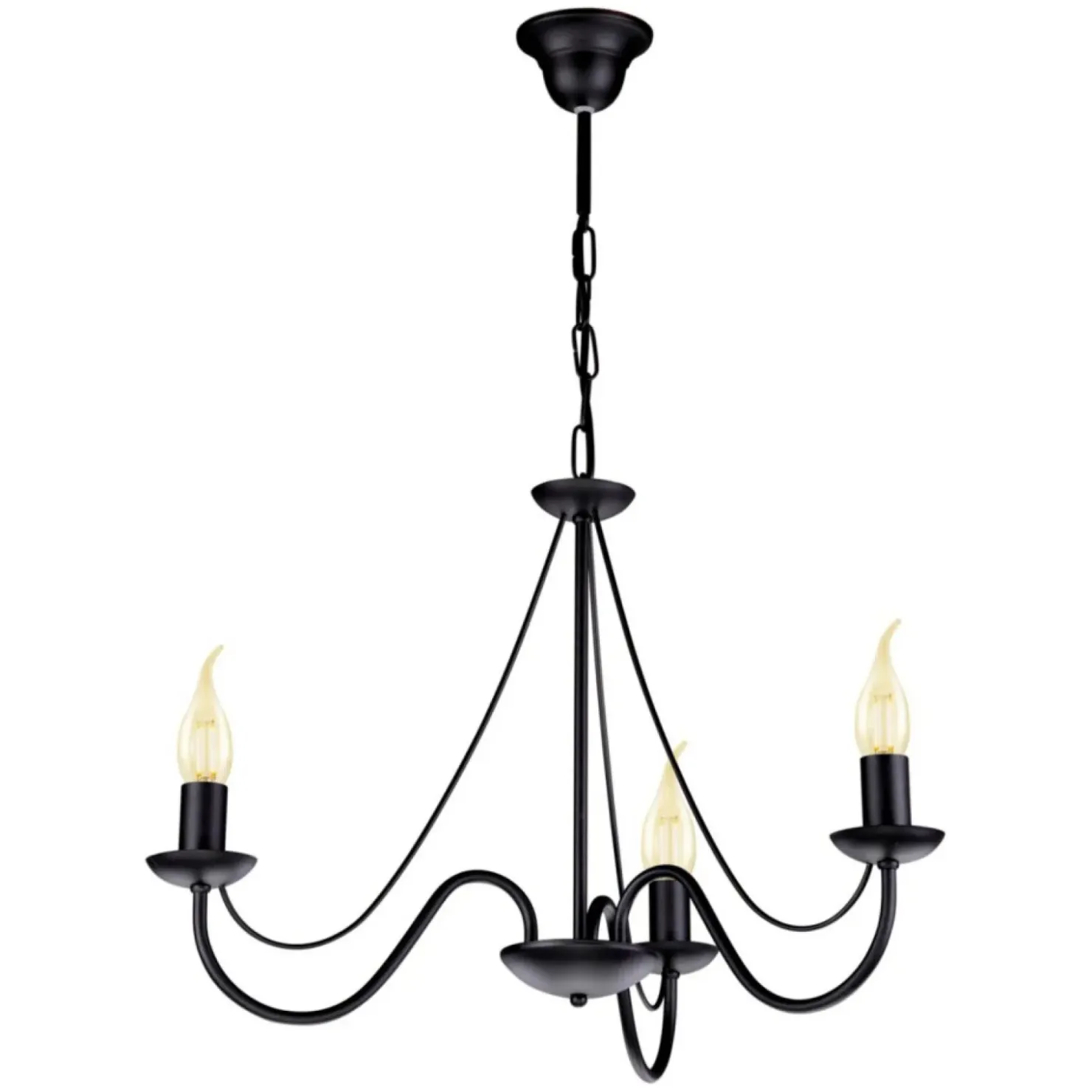 Potrójna, rustykalna lampa wisząca K-3990 BARTEZ | Kaja Oświetlenie*Sklep Kaja Discount