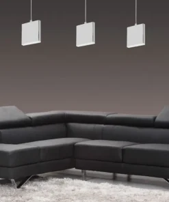Cheap Sklep Kaja Potrójna, srebrna, ledowa lampa wisząca ML443 CUADRA | Kaja chrom