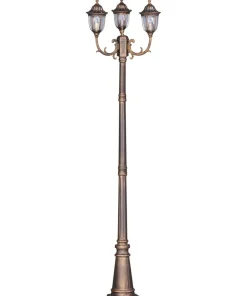 Potrójna zewnętrzna lampa K-7007A2/3N CZ/ZŁ VASCO | Kaja Oświetlenie*Sklep Kaja Discount