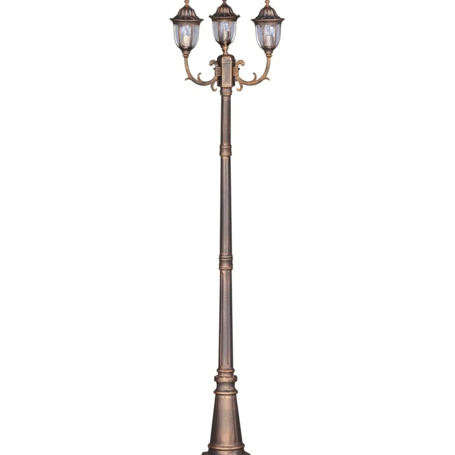 Potrójna zewnętrzna lampa K-7007A2/3N CZ/ZŁ VASCO | Kaja Oświetlenie*Sklep Kaja Discount