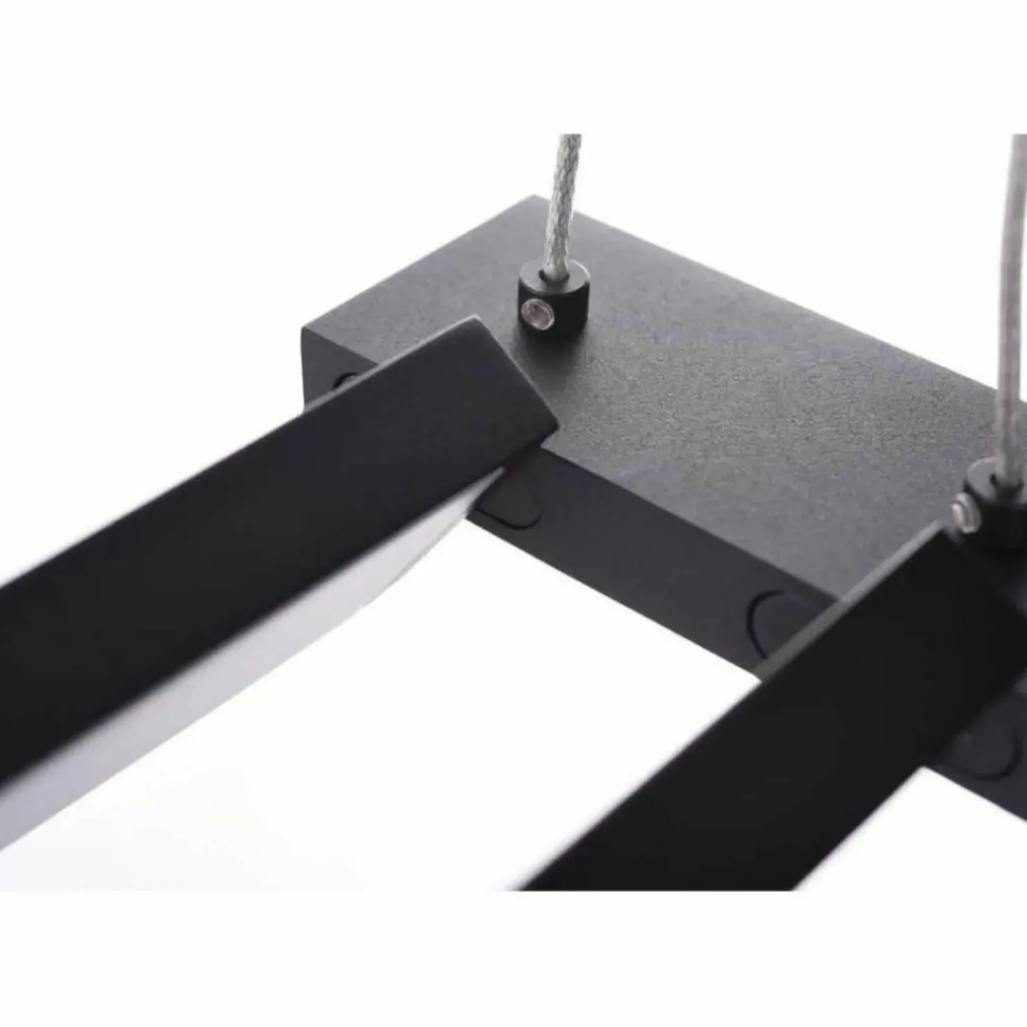 Best Sale Sklep Kaja Poziome, obrotowe listwy wiszące LED 130cm 4000K AZ5427 FLASH | Kaja czarnypiaskowany