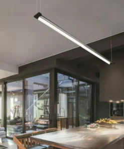 Best Sale Sklep Kaja Poziome, obrotowe listwy wiszące LED 130cm 4000K AZ5427 FLASH | Kaja czarnypiaskowany