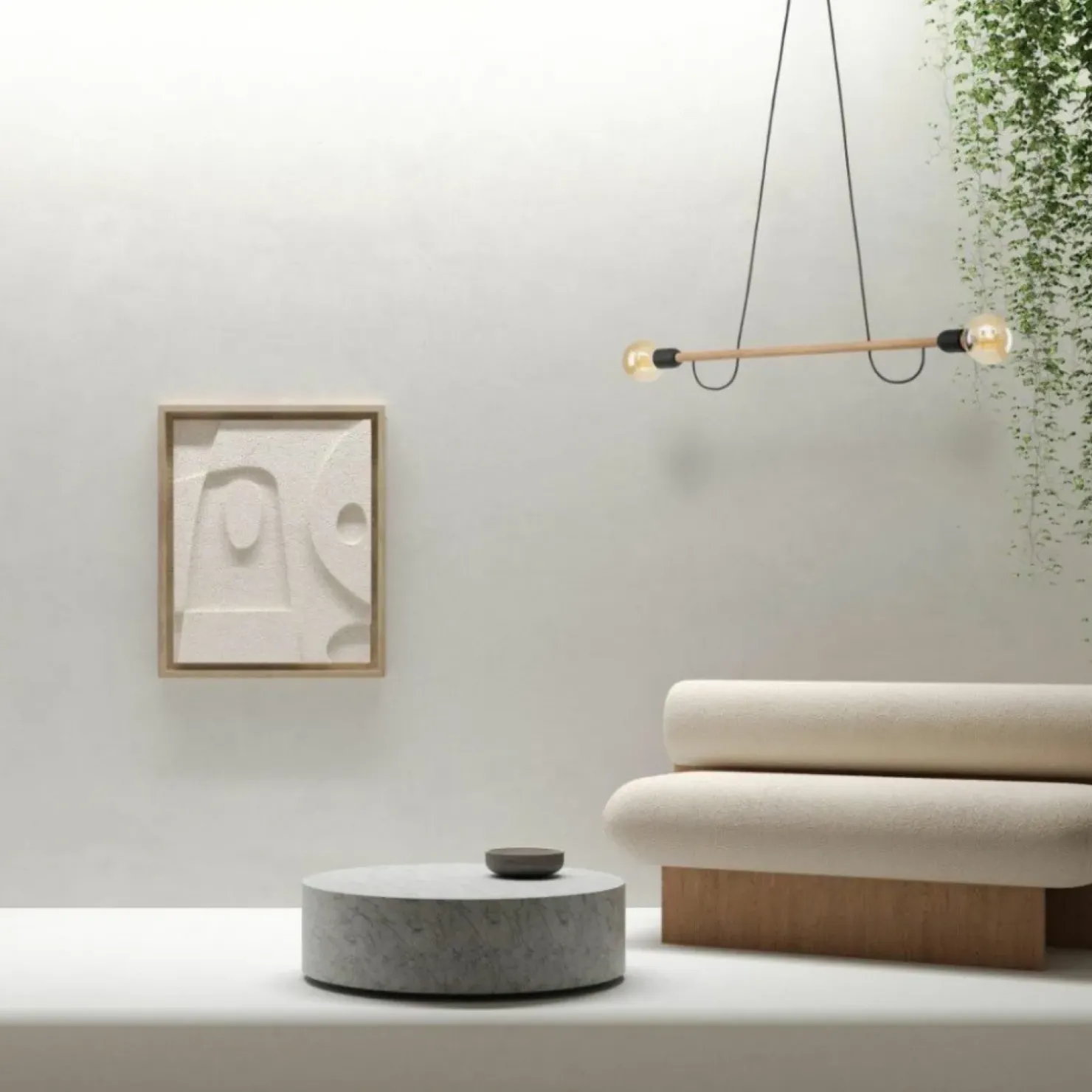 Discount Sklep Kaja Prosta, drewniana lampa wisząca do sypialni TK 4951 z serii HELIX WOOD