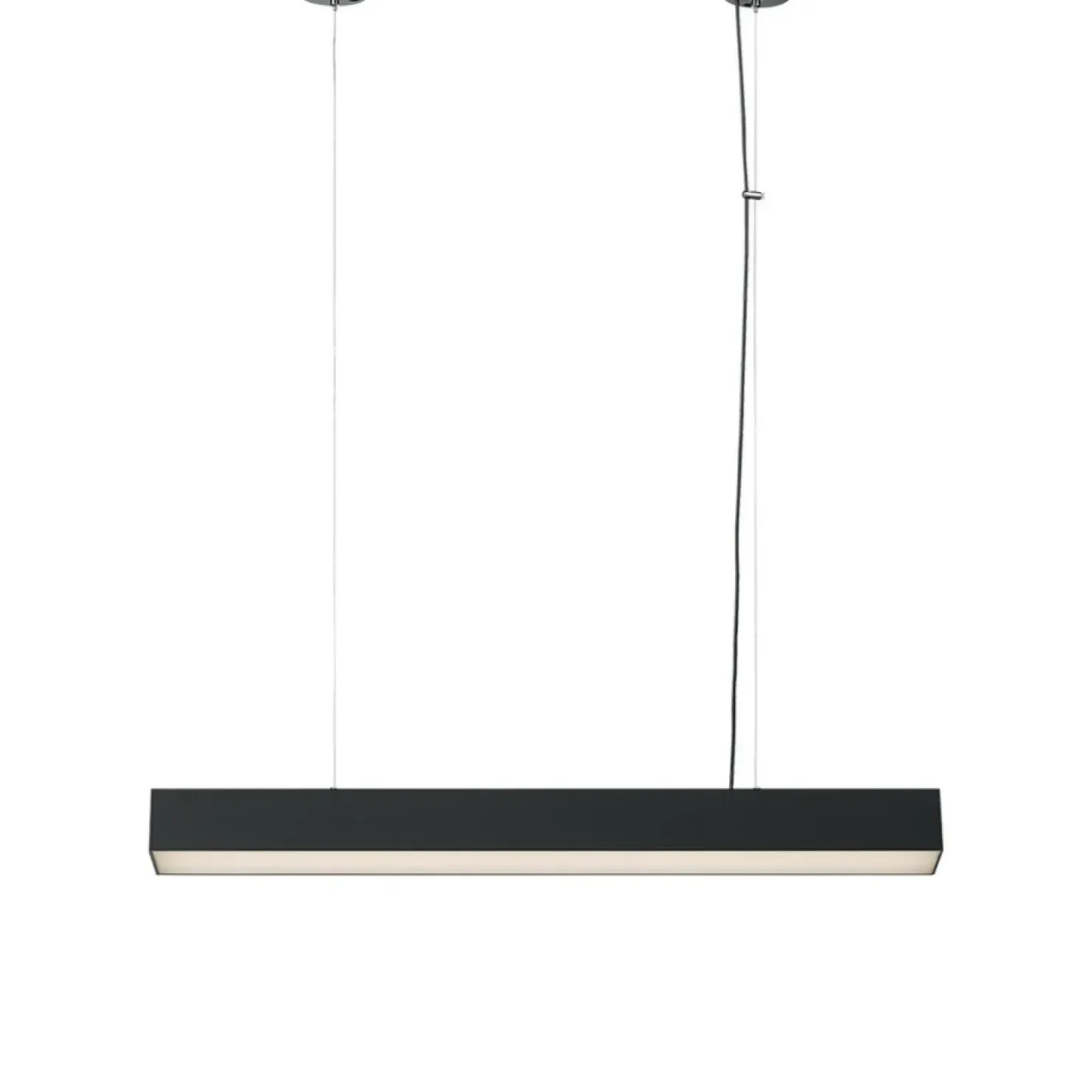 Hot Sklep Kaja Prosta lampa LED nad stół 80cm LP-1401/1P M BK SMART LUCI M | Kaja