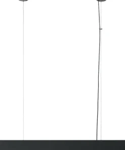 Hot Sklep Kaja Prosta lampa LED nad stół 80cm LP-1401/1P M BK SMART LUCI M | Kaja