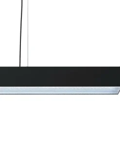 Hot Sklep Kaja Prosta lampa LED nad stół 80cm LP-1401/1P M BK SMART LUCI M | Kaja