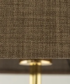 Prosta lampa na złotej nodze TK 16031 UMBERTO BROWN GOLD | Kaja*Sklep Kaja Best Sale