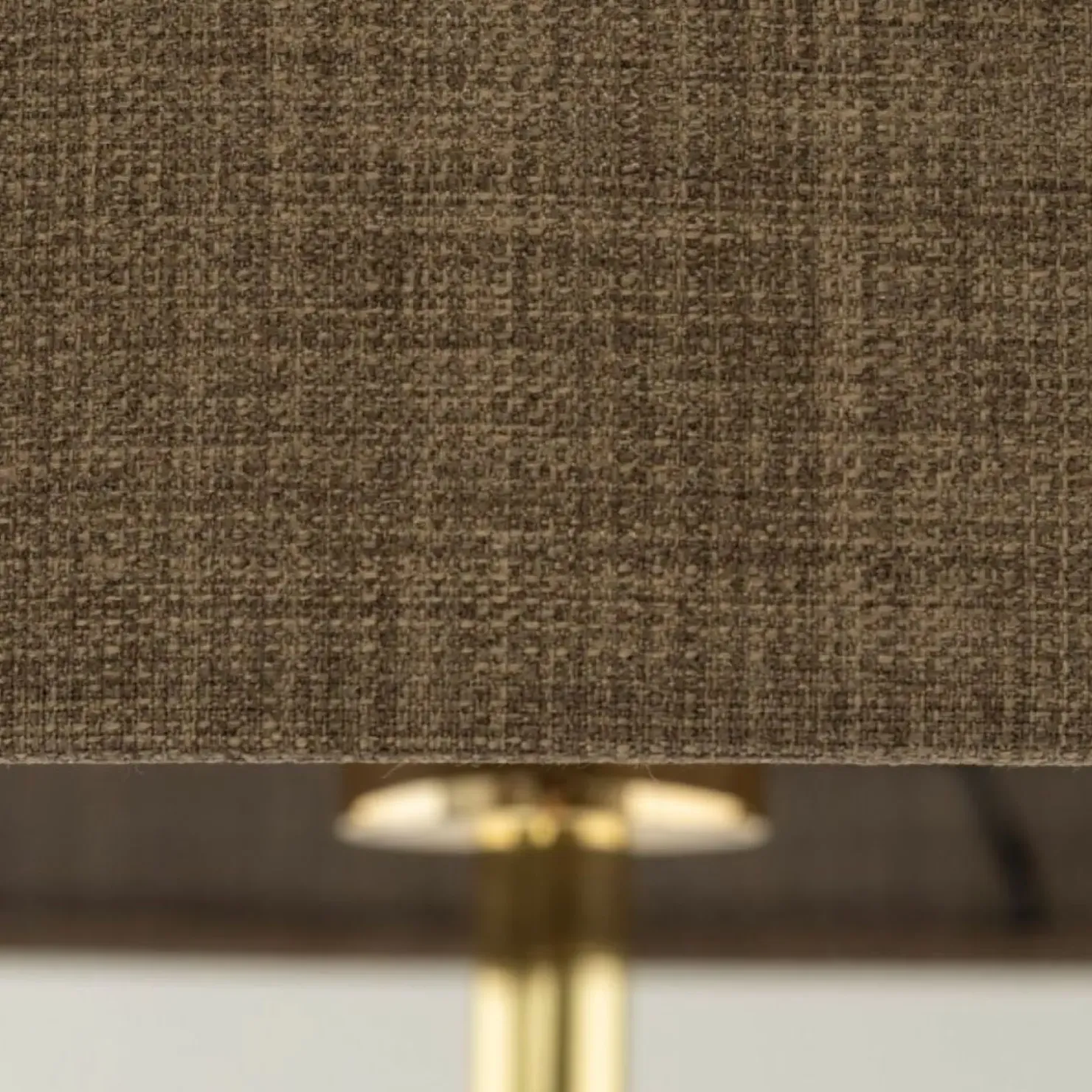 Prosta lampa na złotej nodze TK 16031 UMBERTO BROWN GOLD | Kaja*Sklep Kaja Best Sale