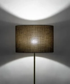 Prosta lampa na złotej nodze TK 16031 UMBERTO BROWN GOLD | Kaja*Sklep Kaja Best Sale