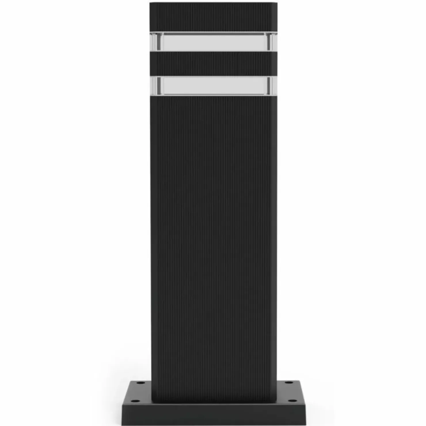 Prosta lampa ogrodowa stojąca, czarny słupek EKO0735 VINI | Kaja*Sklep Kaja Flash Sale
