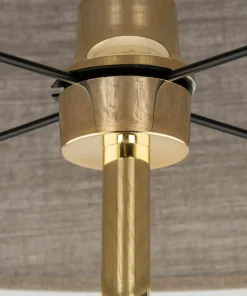 Prosta lampa stojąca do salonu TK 16035 UMBERTO LINEN GOLD | Kaja*Sklep Kaja Shop