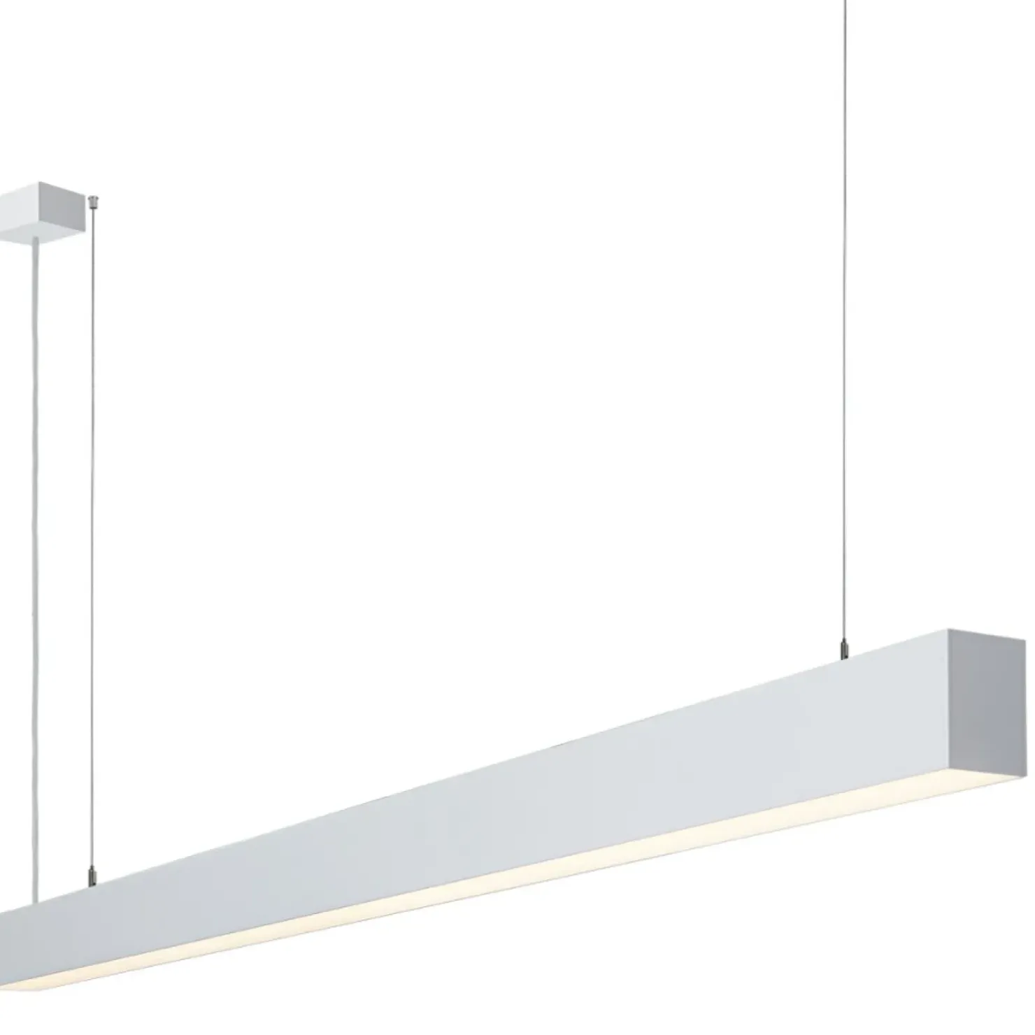 Store Sklep Kaja Prosta lampa wisząca LED 26W 86cm PRD-5470-086-WH-830-PN TRAVERSI