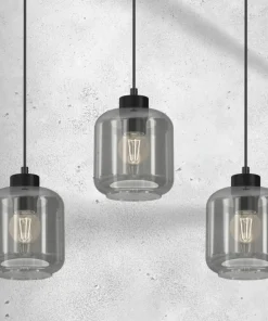 New Sklep Kaja Prosta lampa wisząca nad stół w jadalni MLP8374 SOMBRA | Kaja