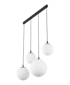 Store Sklep Kaja Prosta lampa wisząca nad stół w kuchni TK 4790 ESME WHITE | Kaja